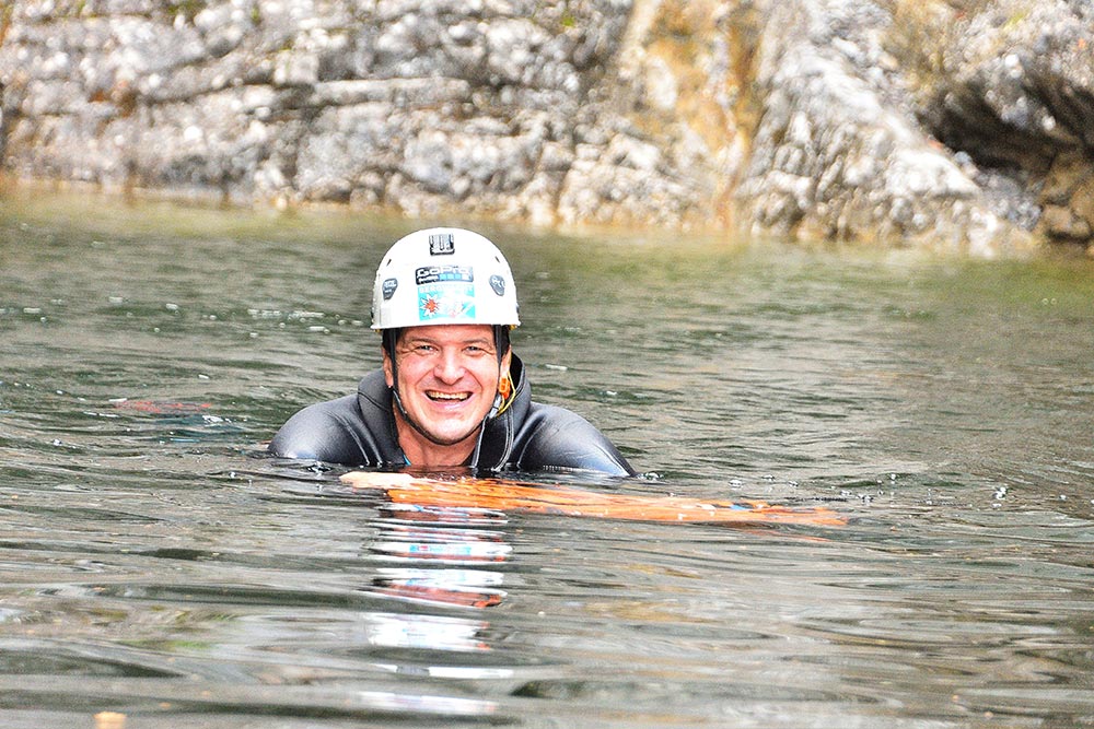 Canyoning Guide im Allgäu und in Tirol