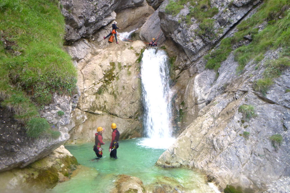 Canyoning Sababach Tirol