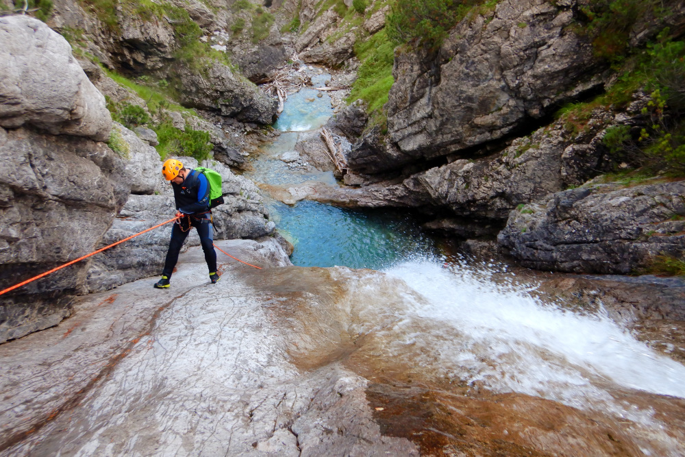 Canyoning Touren Level 3 - Allgäu - Tirol