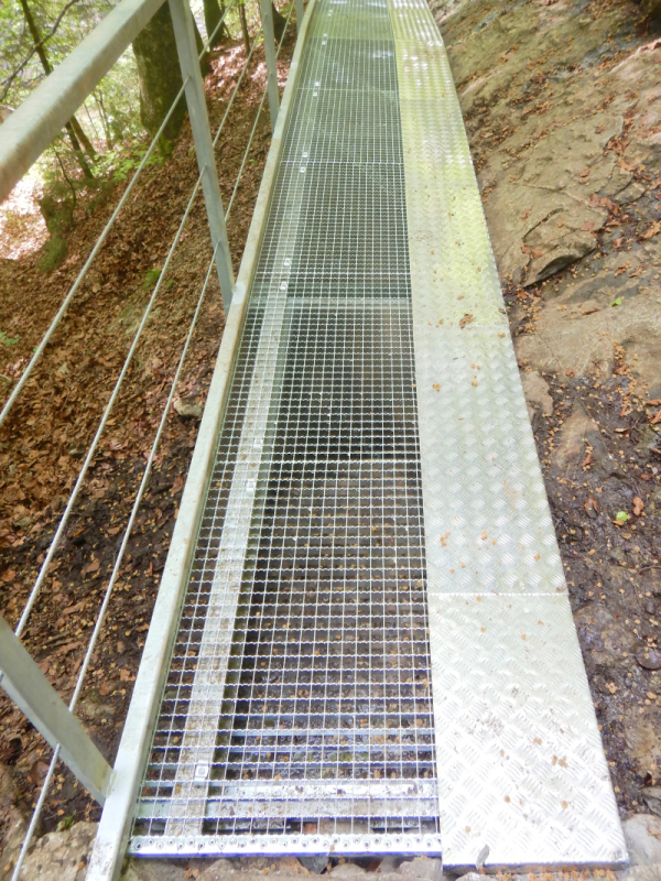 Reinigung in der Starzlachklamm