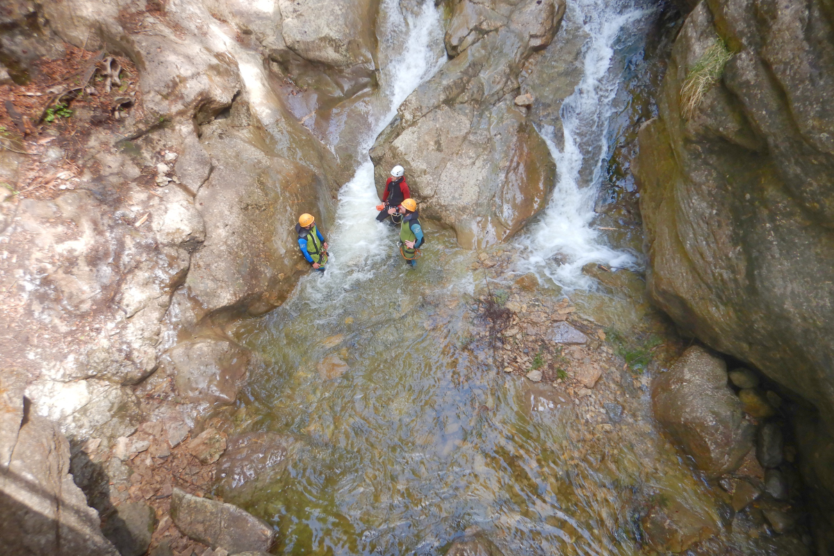 Reinigung in der Starzlachklamm