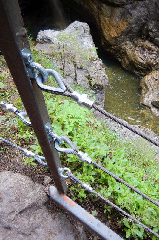 Reinigung in der Starzlachklamm