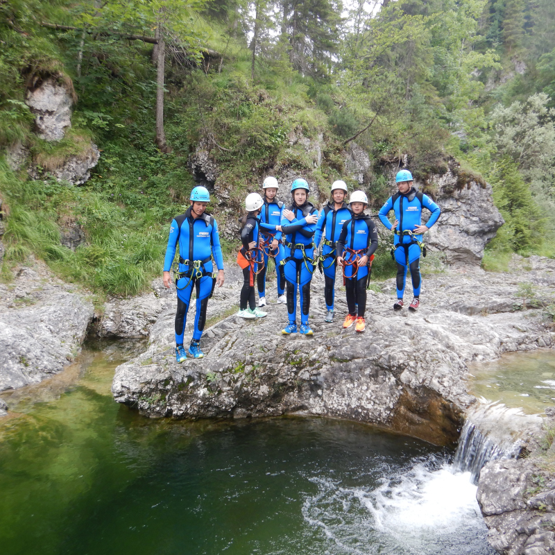 Stuibenfälle Canyoning Tour Tirol