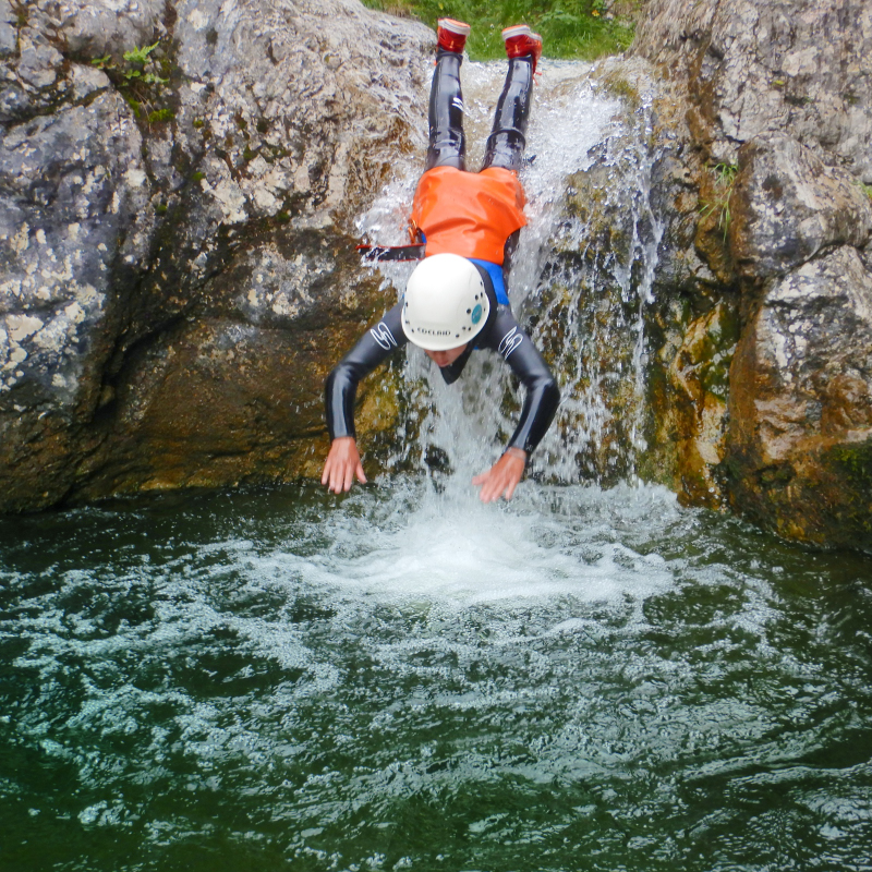 Stuibenfälle Canyoning Tour Tirol