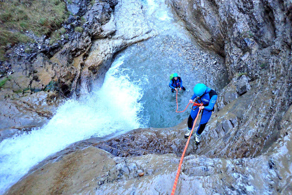 Strindenbach_Canyoning_Tour_Tirol